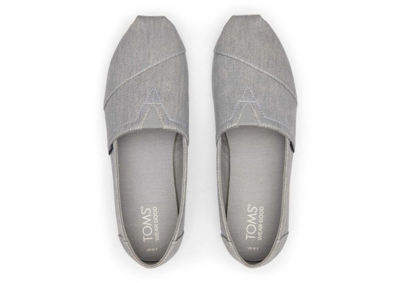 Toms Distressed Twill Grau | 8139XEAPC