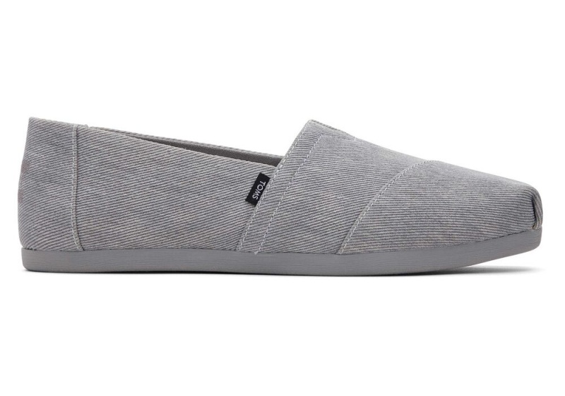 Toms Distressed Twill Grau | 8139XEAPC