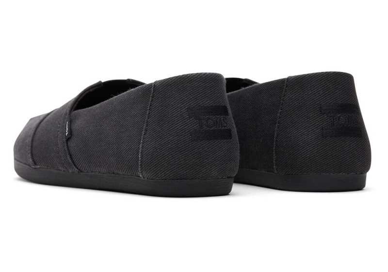 Toms Distressed Twill Schwarz | 7203PGCVJ