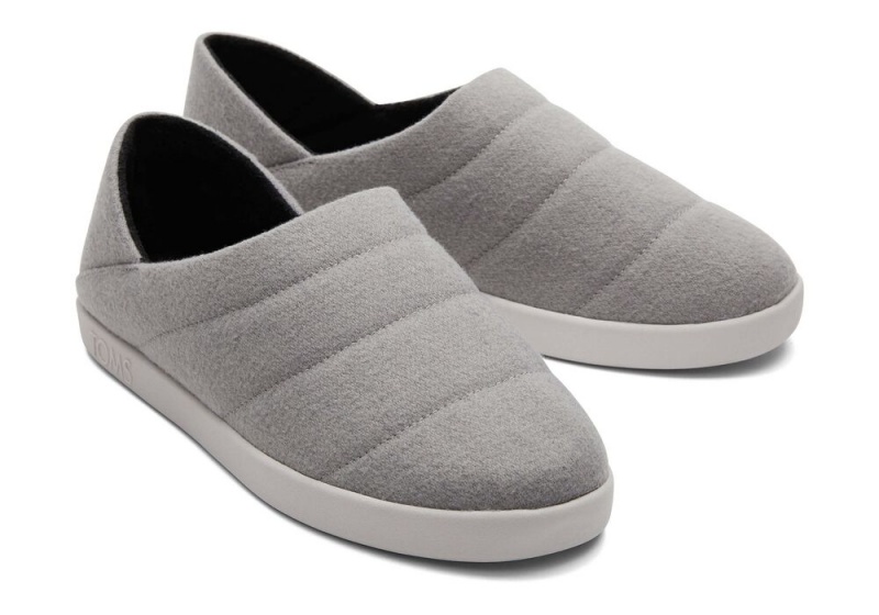 Toms Ezra Faux Fleece Convertible Grau | 5639SVUBK