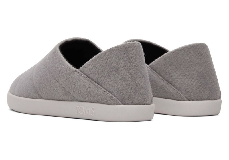 Toms Ezra Faux Fleece Convertible Grau | 5639SVUBK