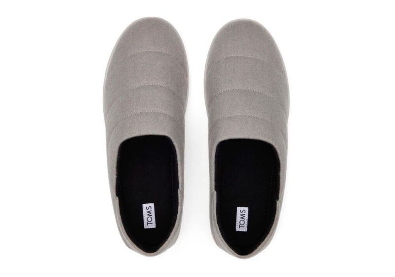 Toms Ezra Faux Fleece Convertible Grau | 5639SVUBK