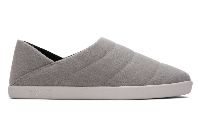 Toms Ezra Faux Fleece Convertible Grau | 5639SVUBK