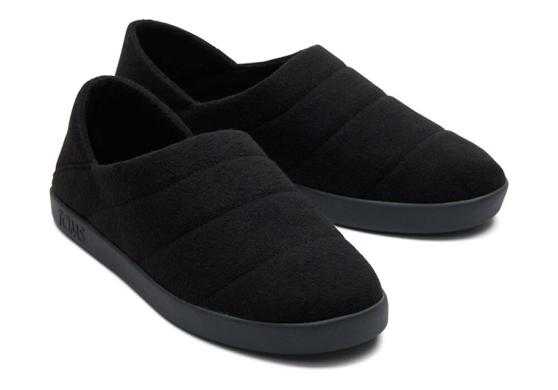 Toms Ezra Faux Fleece Convertible Schwarz | 9016NIMQS