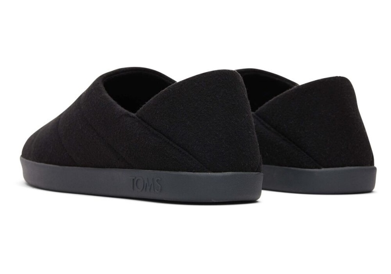 Toms Ezra Faux Fleece Convertible Schwarz | 9016NIMQS