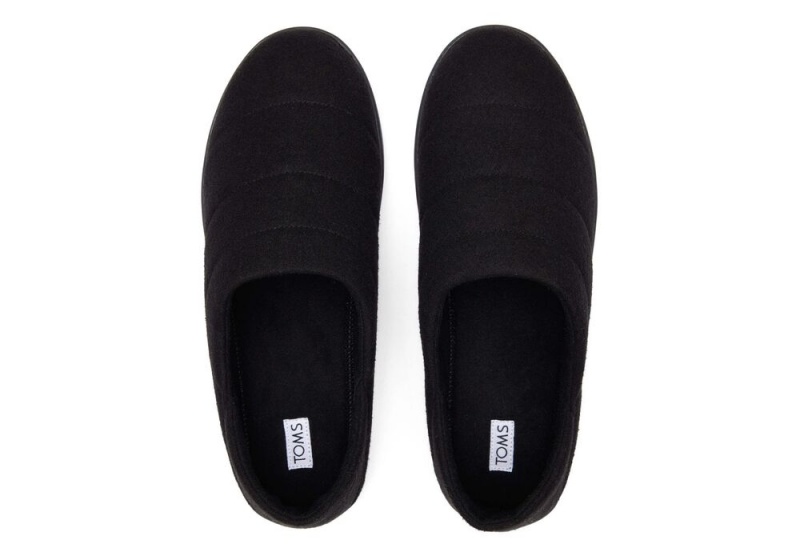 Toms Ezra Faux Fleece Convertible Schwarz | 9016NIMQS