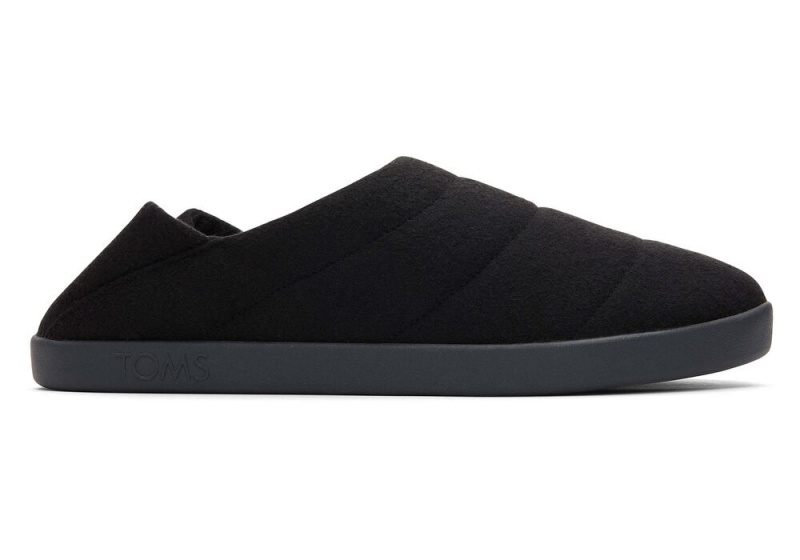 Toms Ezra Faux Fleece Convertible Schwarz | 9016NIMQS