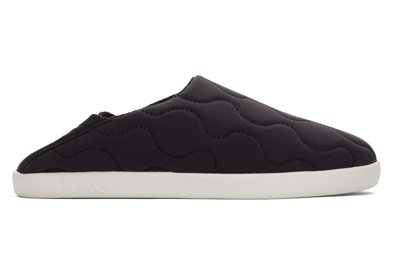 Toms Ezra Gesteppt Baumwoll Convertible Schwarz | 4527FGNVR