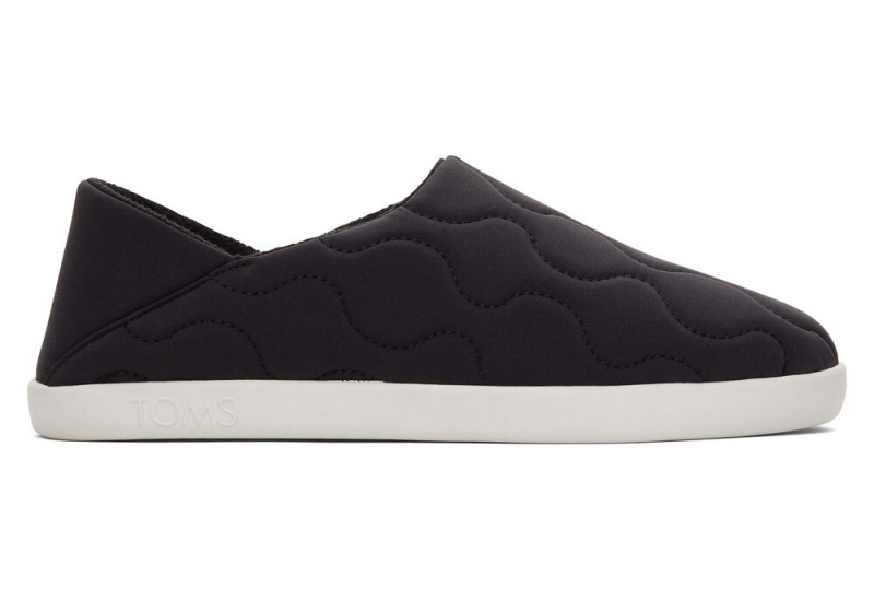 Toms Ezra Gesteppt Baumwoll Convertible Schwarz | 4527FGNVR