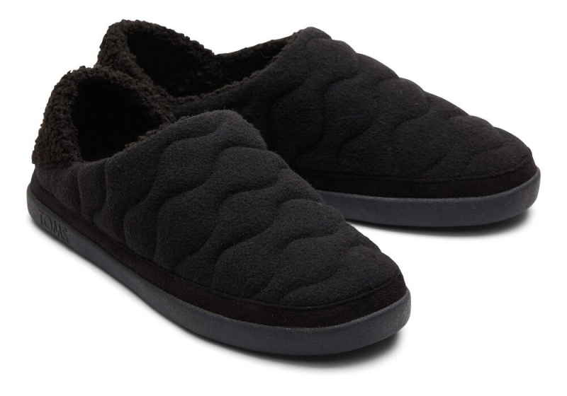 Toms Ezra Gesteppt Convertible Schwarz | 2456APFGQ