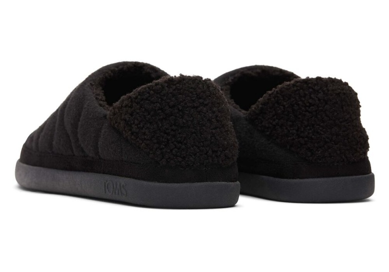 Toms Ezra Gesteppt Convertible Schwarz | 2456APFGQ