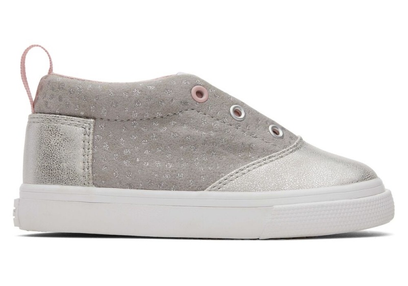 Toms Fenix Mid Foil Toddler Shoe Tiefesgrau | 6902JHNUB