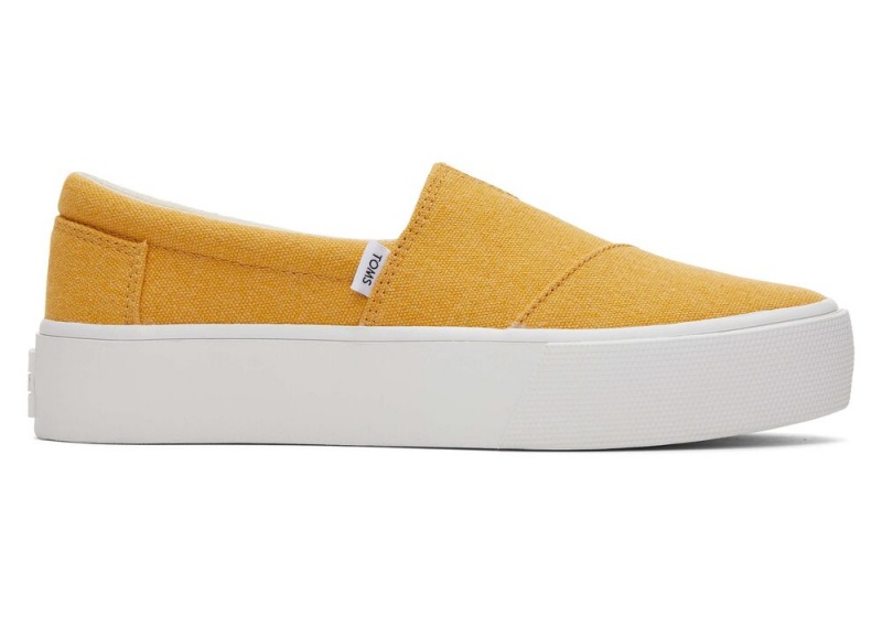 Toms Fenix Plattform Mango Canvas Mango | 8015FDJES