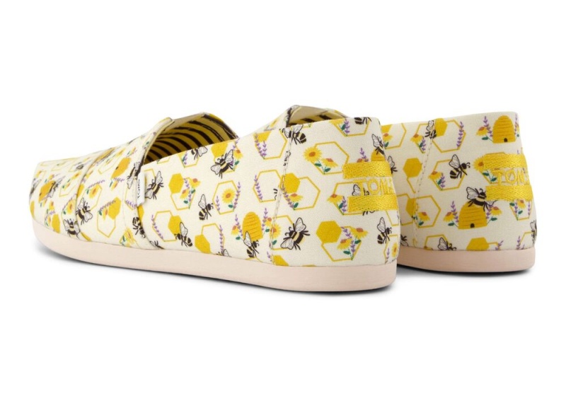 Toms Floral Honeycomb Bees Gelb | 8576RBAEM