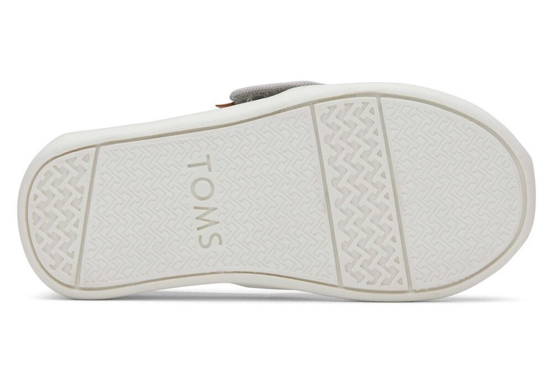 Toms Glitter Toddler Shoe Silber | 9450MOZWC