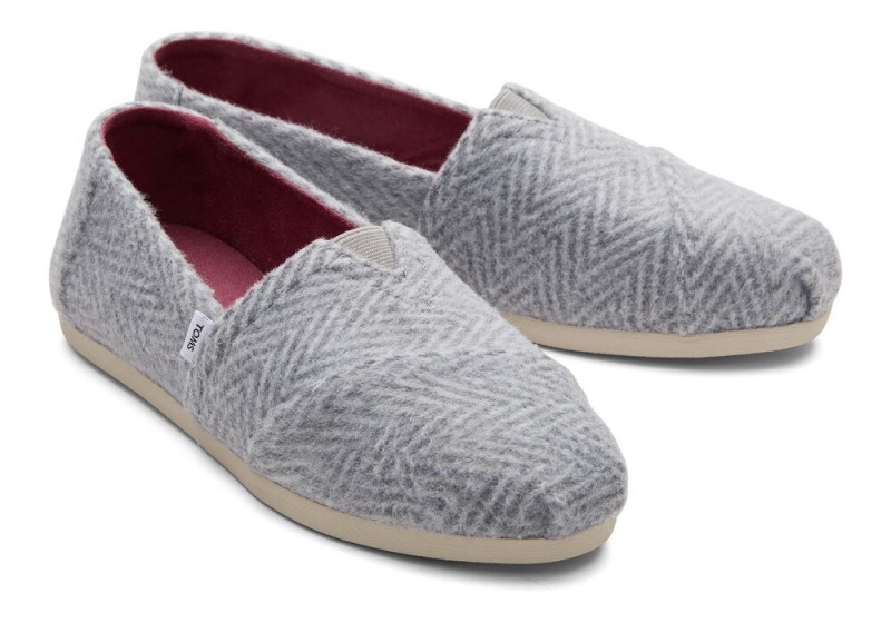 Toms Herringbone Grau | 2784TUFPI