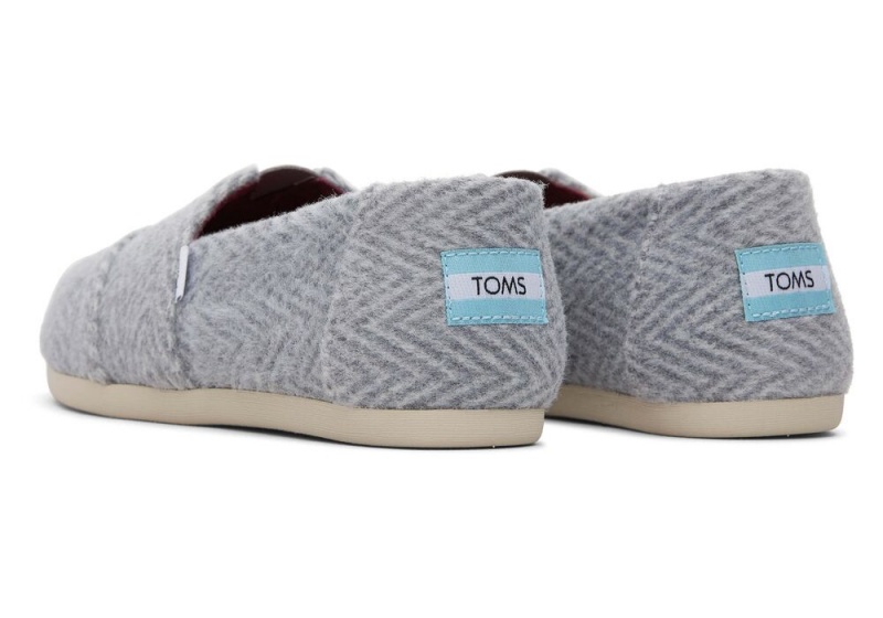 Toms Herringbone Grau | 2784TUFPI