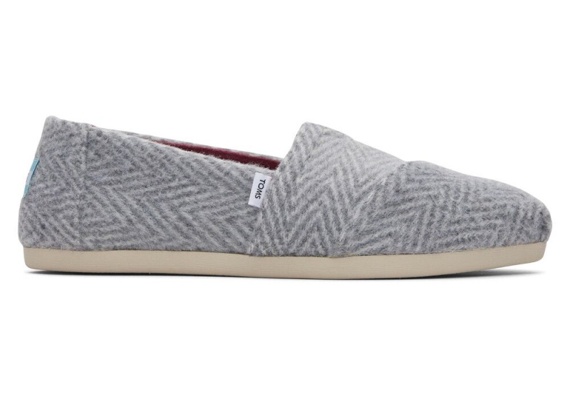 Toms Herringbone Grau | 2784TUFPI