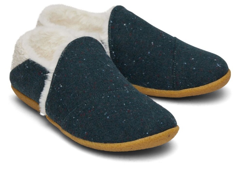 Toms India Faux Fur Grün | 2143DWHVZ