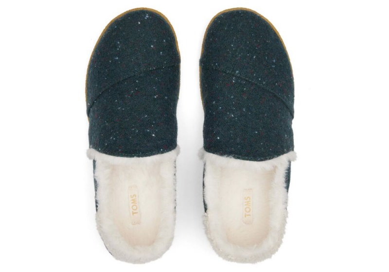 Toms India Faux Fur Grün | 2143DWHVZ