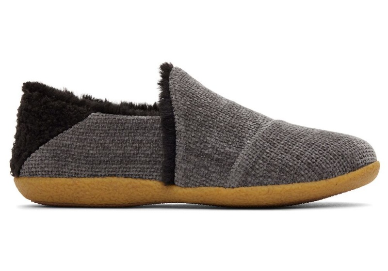 Toms India Forged Iron Faux Fur Grau | 4710YJGPI