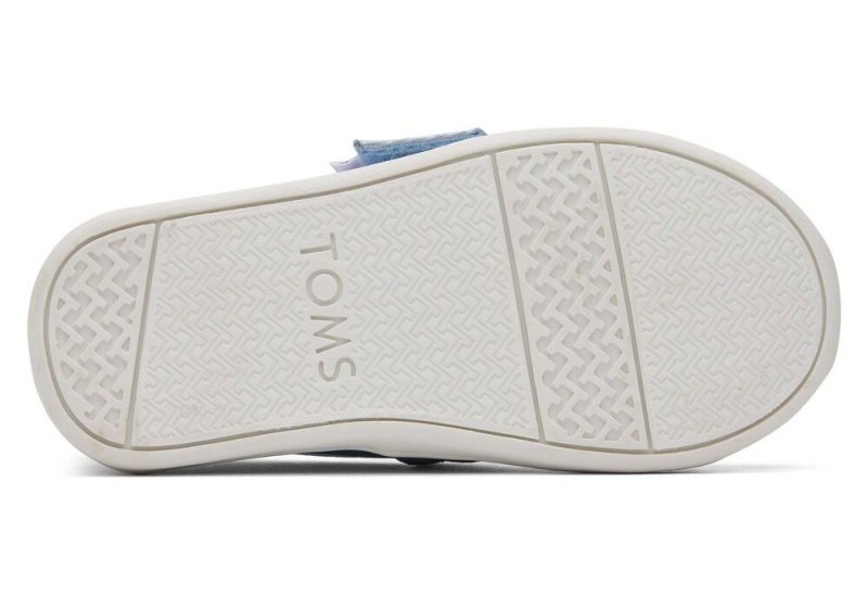 Toms Iridescent Toddler Shoe Silber | 4163JZTUX