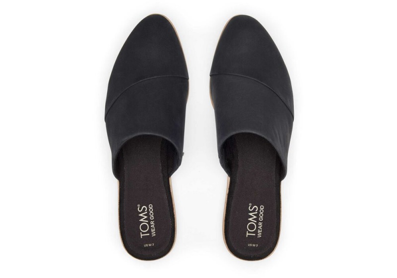 Toms Jade Leder Schwarz | 6314FYODU