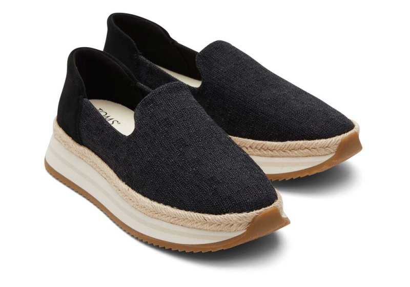 Toms Jocelyn Textil Schwarz | 5976BYXRP