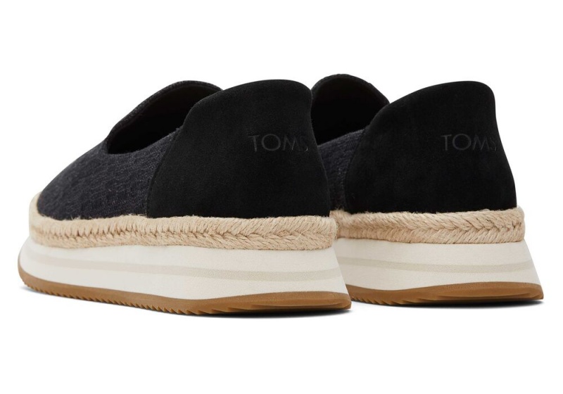 Toms Jocelyn Textil Schwarz | 5976BYXRP