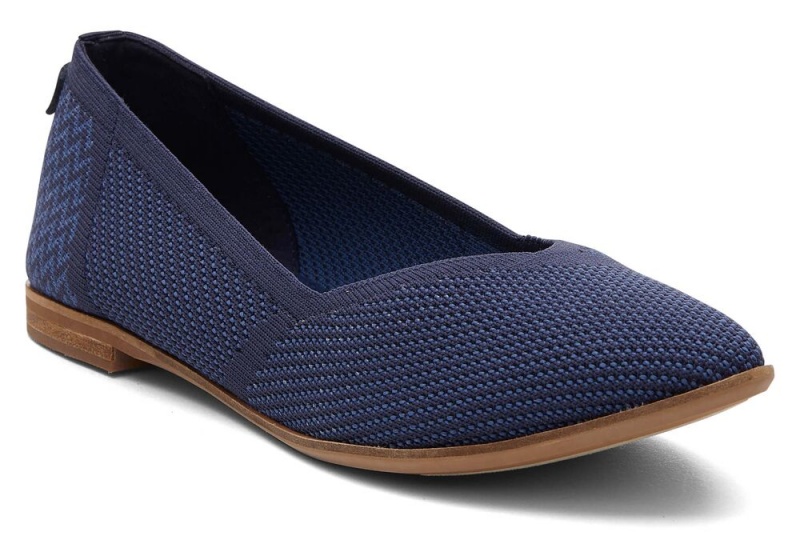 Toms Jutti Neat Knit Navy | 0836DKUWF