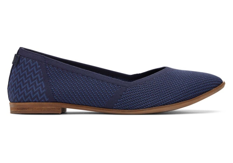 Toms Jutti Neat Knit Navy | 0836DKUWF