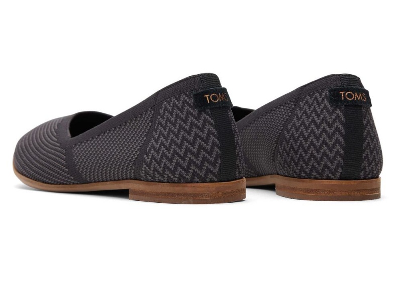 Toms Jutti Neat Knit Schwarz | 3071NOUGJ