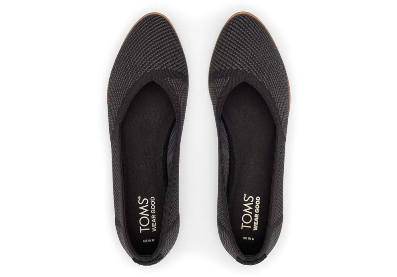 Toms Jutti Neat Knit Schwarz | 3071NOUGJ