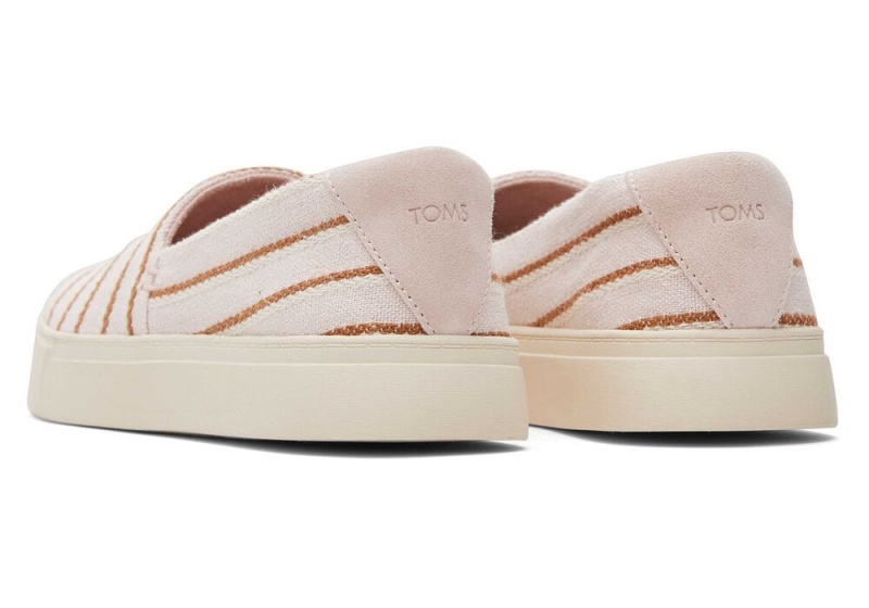 Toms Kameron Stripes Rosa | 5438KAXIE