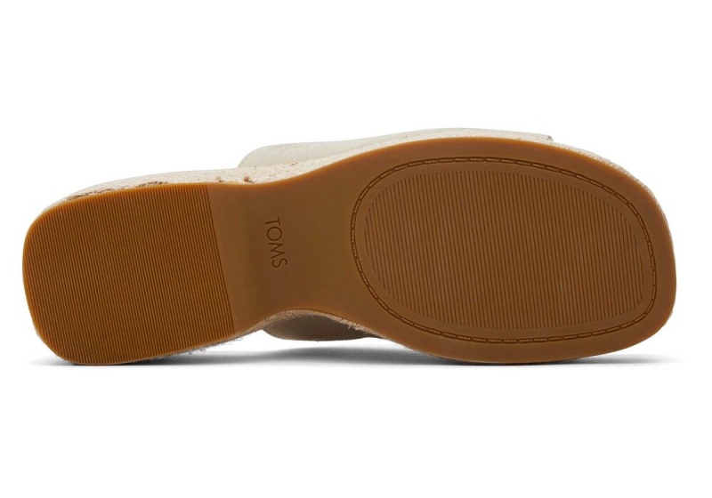 Toms Laila Mule Wildleder Beige | 1756ZIJLC