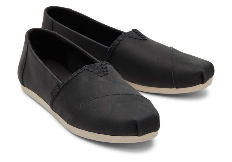 Toms Leder Schwarz | 1759PDEYQ