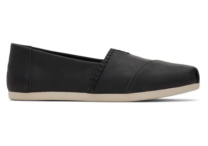 Toms Leder Schwarz | 1759PDEYQ