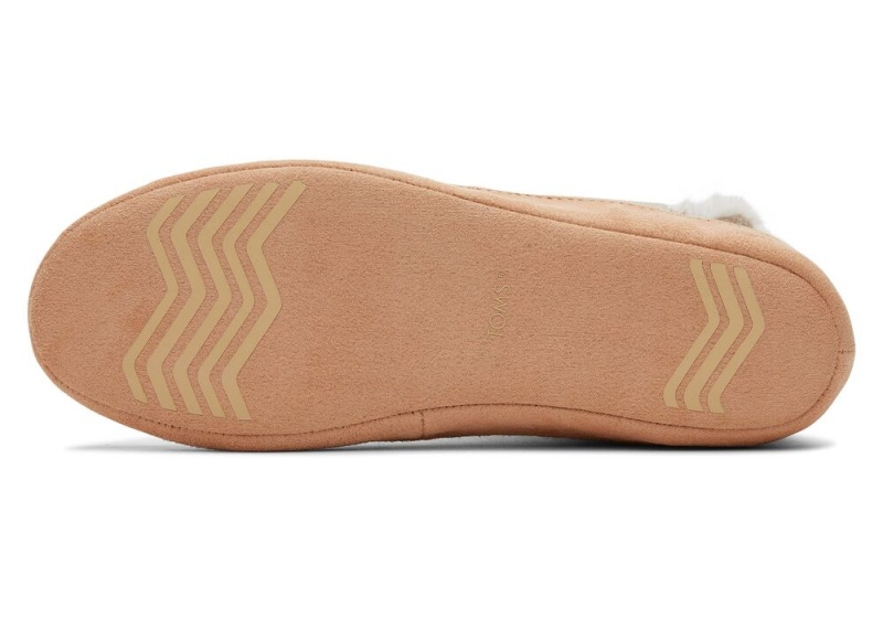 Toms Lola Oatmeal Metallic Waffleie Beige Metal | 9138BUFLE