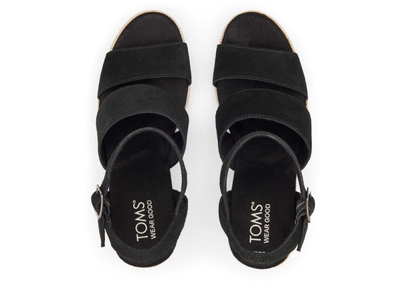 Toms Madelyn Wildleder Schwarz | 7356QVZFM