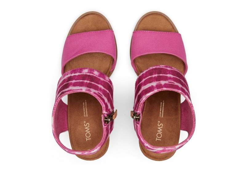 Toms Majorca Cutout Fuchsie Rosa | 3678MRVIC