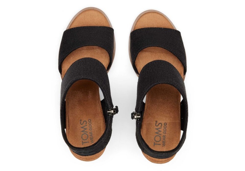 Toms Majorca Cutout Schwarz | 2081KJWGR