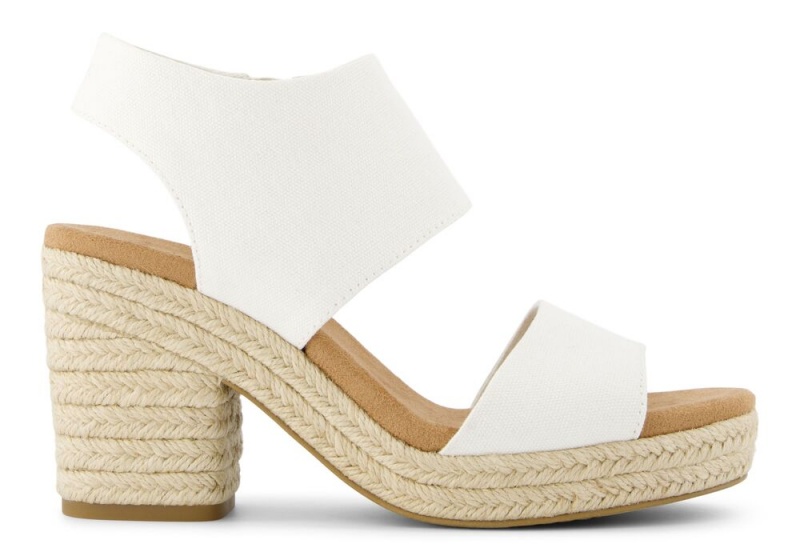 Toms Majorca Rope Canvas Weiß | 7251LWZED