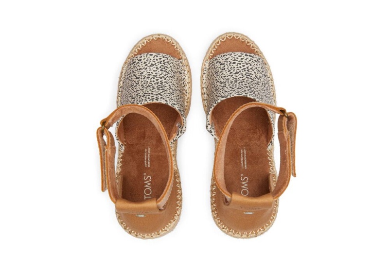 Toms Marisol Beige Leopard | 9047URQJP