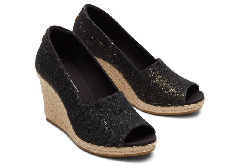 Toms Michelle Schwarz Metal Beige | 8542OLEBK