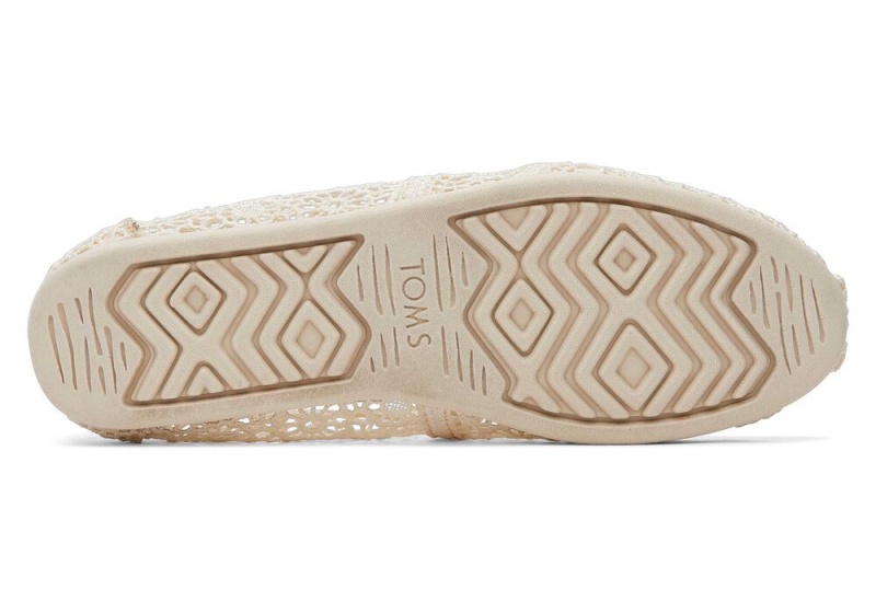 Toms Moroccan Crochet Beige | 8609QJOXV