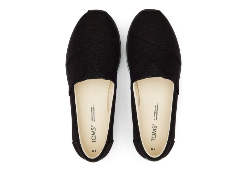 Toms Plattform Schwarz | 3107DGBCR