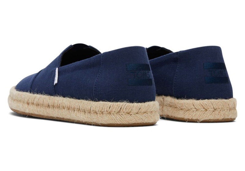 Toms Recycled Baumwoll Rope 2.0 Navy | 9045TMQOY