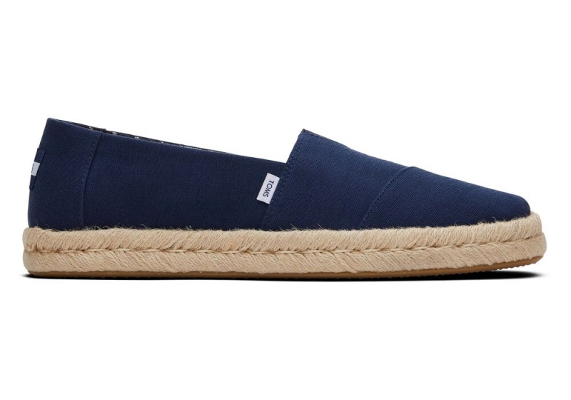 Toms Recycled Baumwoll Rope 2.0 Navy | 9045TMQOY