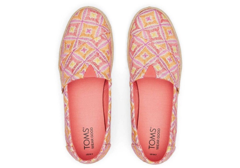 Toms Rope 2.0 Geometric Rosa | 8146JFPVW