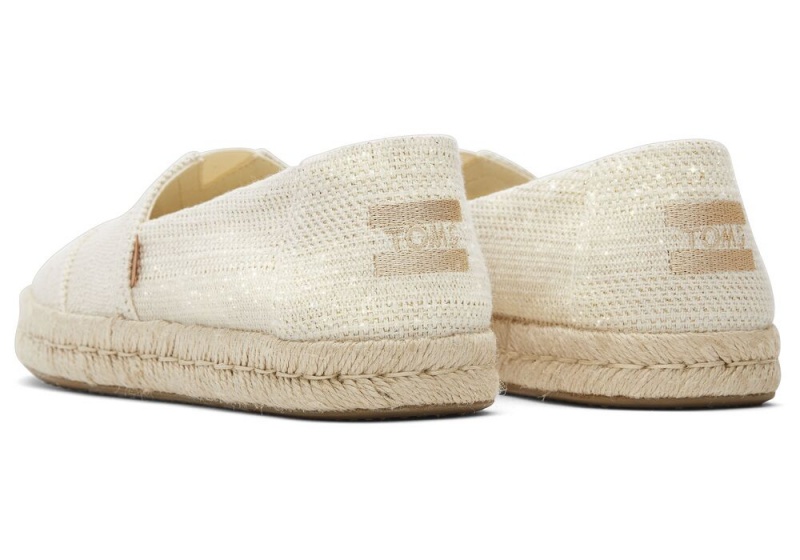 Toms Rope 2.0 Metallic Beige Metal | 4678YZFRQ